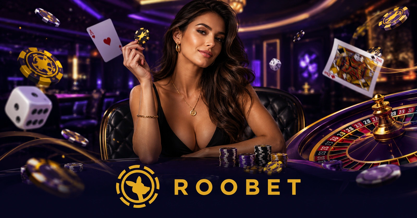 Roobet online casino welcome banner for UK players